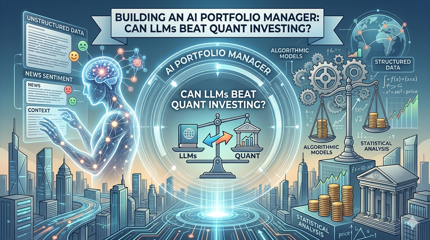 Building an AI Portfolio Manager: Can LLMs Beat Quant Investing?