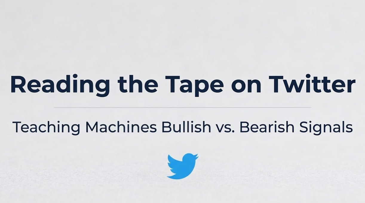 Reading the Tape on Twitter